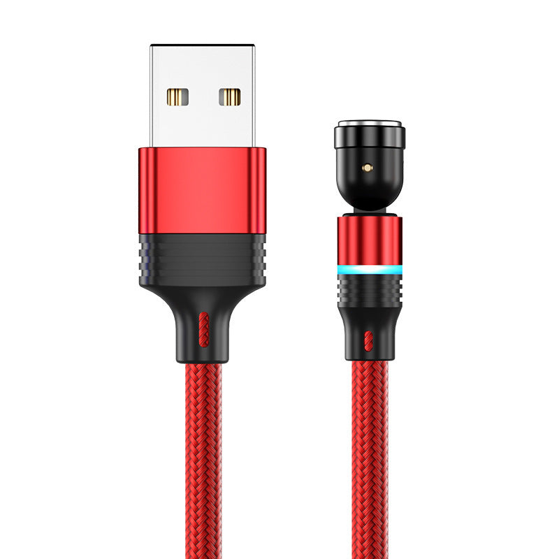 540° Rotating Magnetic USB Type-C Charging Cable for Android Devices