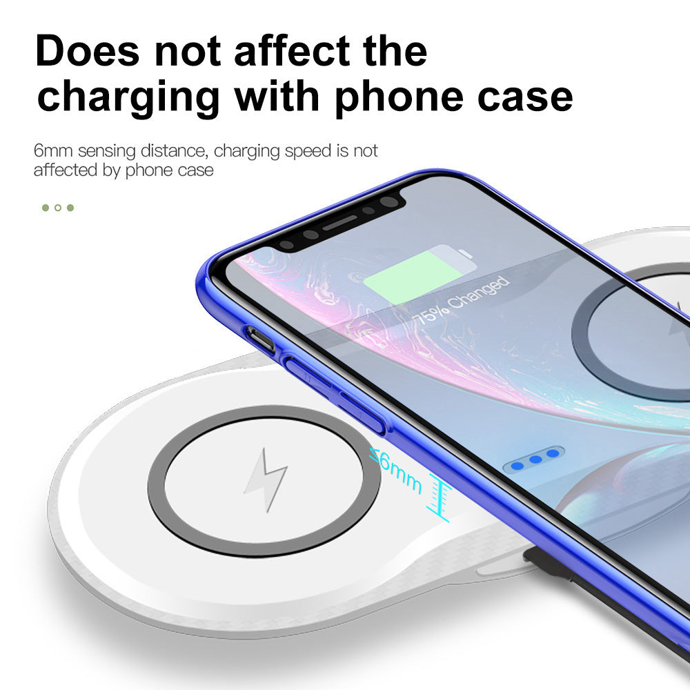 Phone Wireless Dual Charging Pad – Stable, Intelligent, and High-Performance Charger