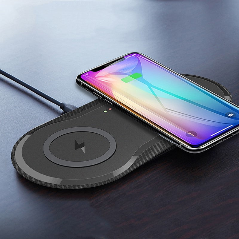 Phone Wireless Dual Charging Pad – Stable, Intelligent, and High-Performance Charger