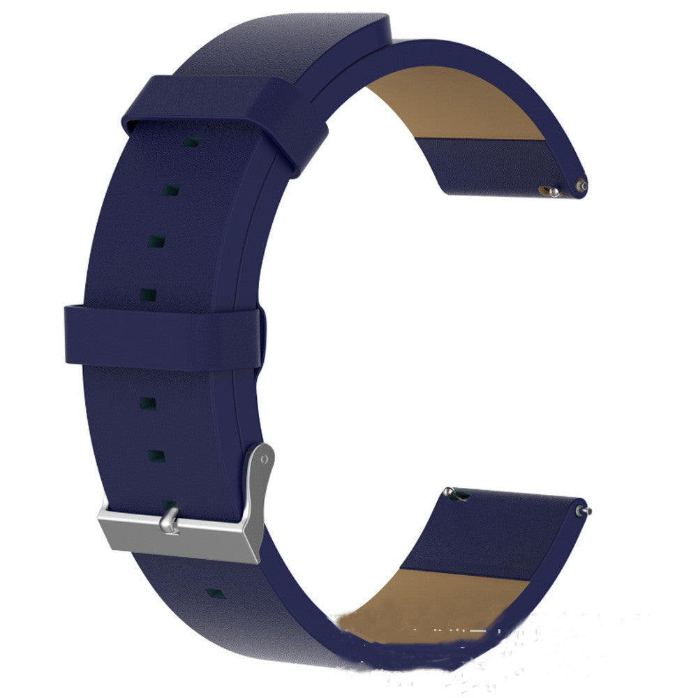 Premium Cowhide Leather Strap for Versa 2 Smart Watch | First Layer Durability