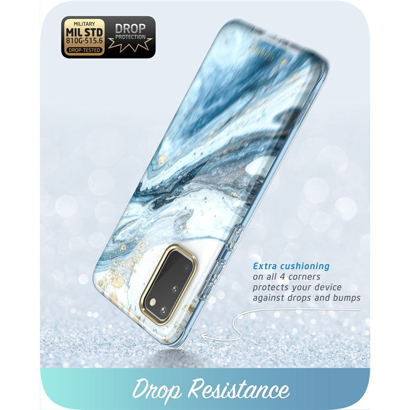 Samsung Galaxy S20 Case / S20 5G Full-Body Glitter Marble Bumper Cover