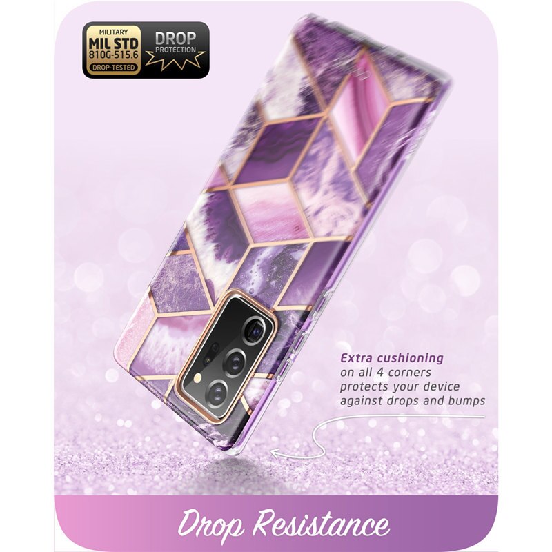 Samsung Galaxy Note 20 Ultra Full-Body Glitter Marble Cover