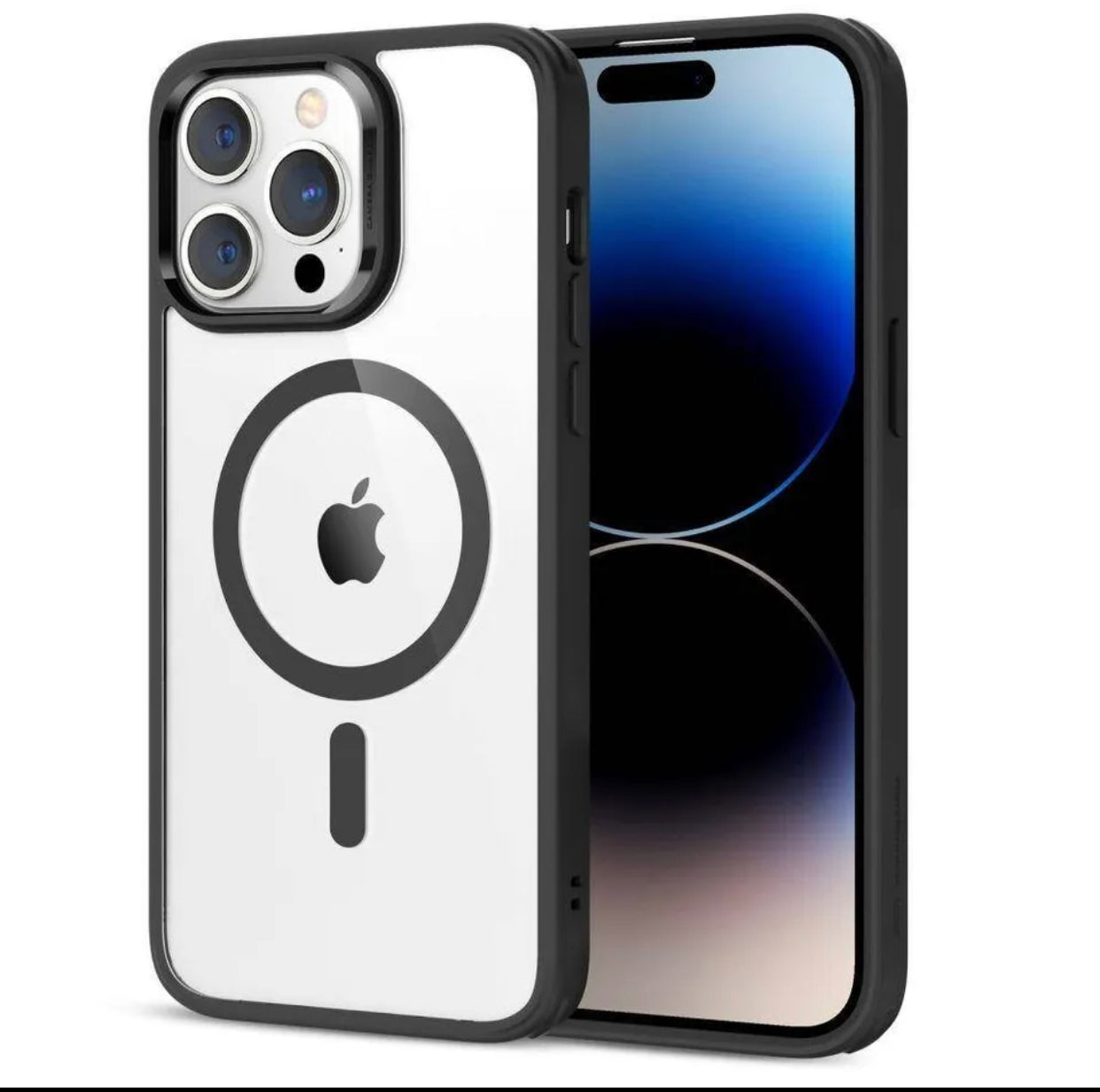 iPhone 14 Pro Max Case Black Clear apple