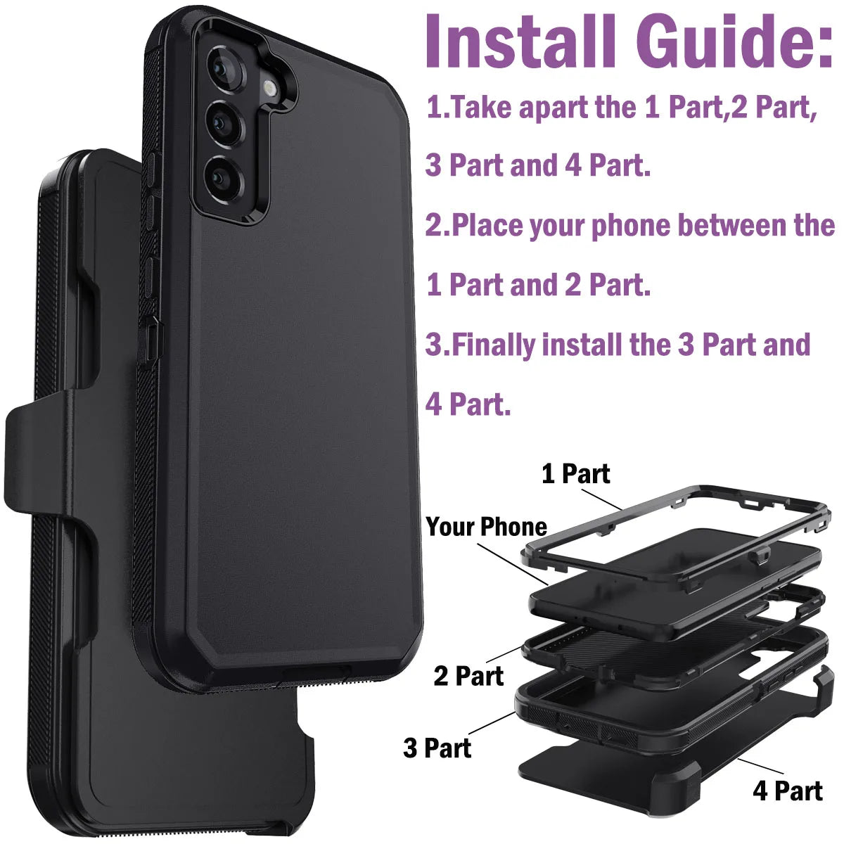 Samsung Galaxy S22 Series Shockproof Case
