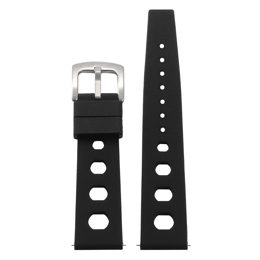 Rubber Mechanical Watch Strap – 20mm/22mm Replacement for Seiko & Oris Dive Watches Wrist Bands