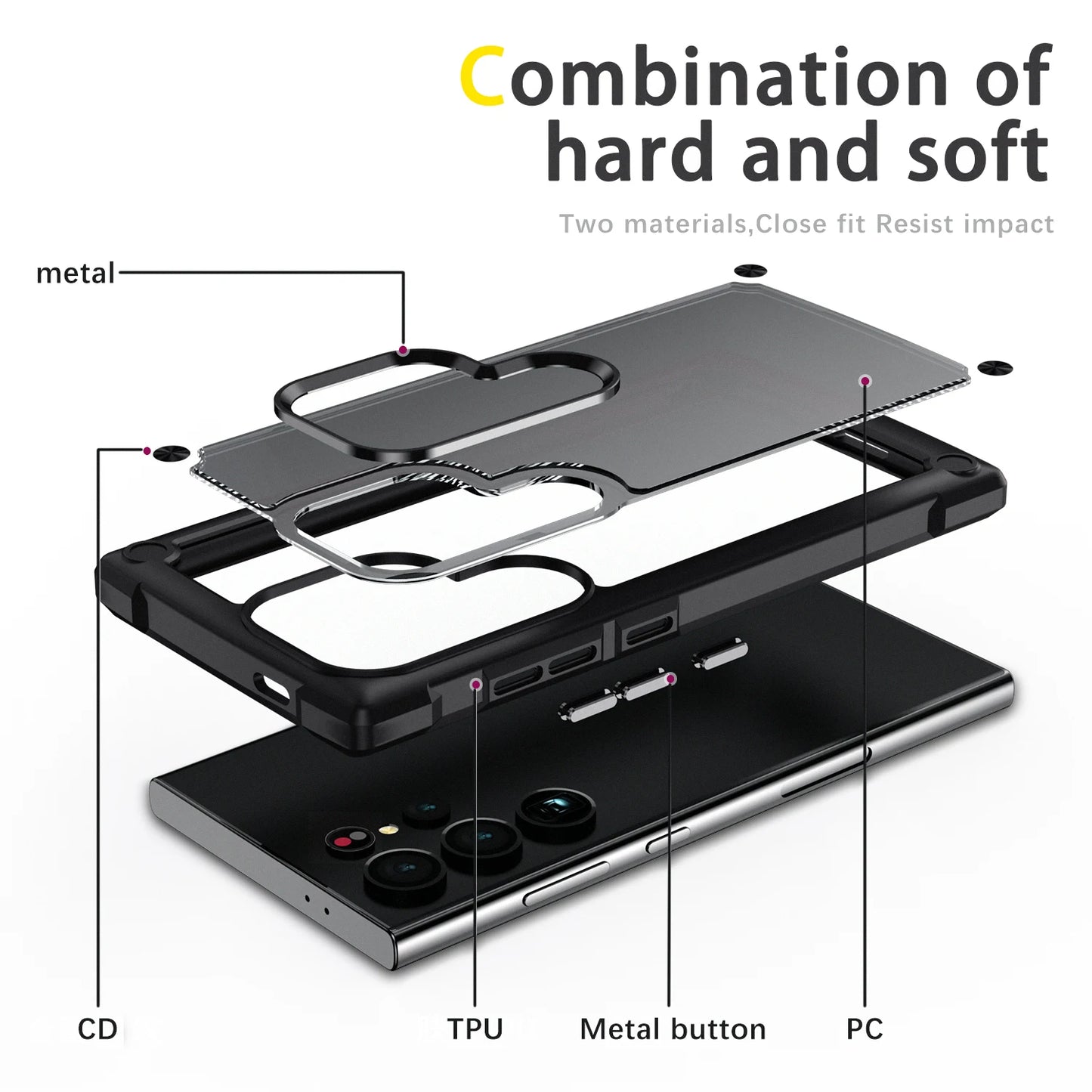Slim Samsung Galaxy S24 Ultra 5G Phone Case