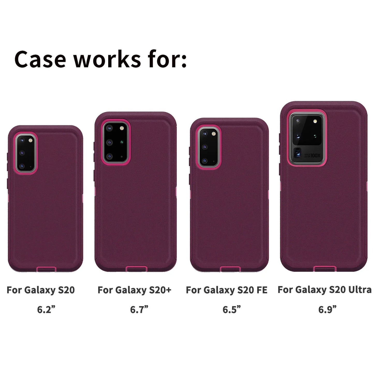 Rose Red Samsung Galaxy S20 Case