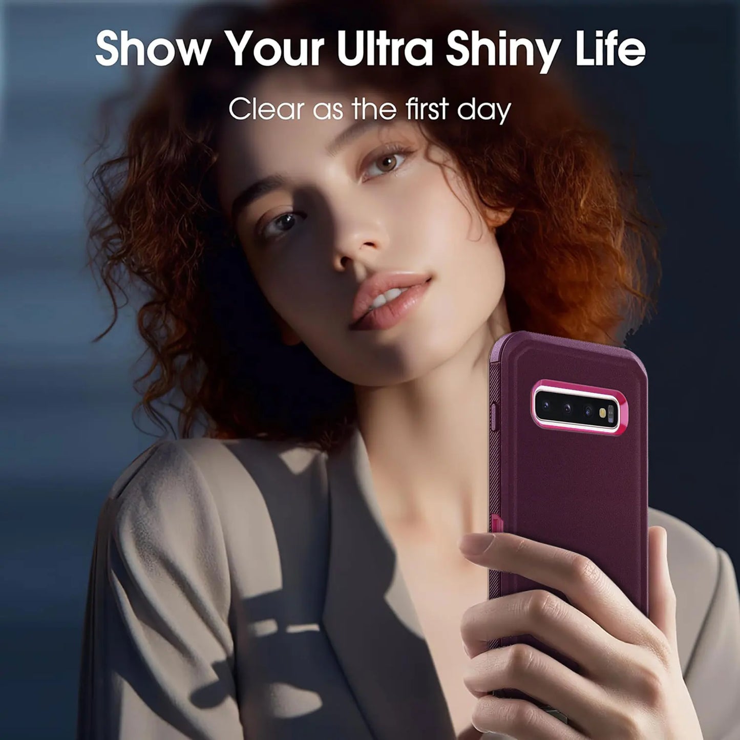 Red Samsung Galaxy S10 Series Case