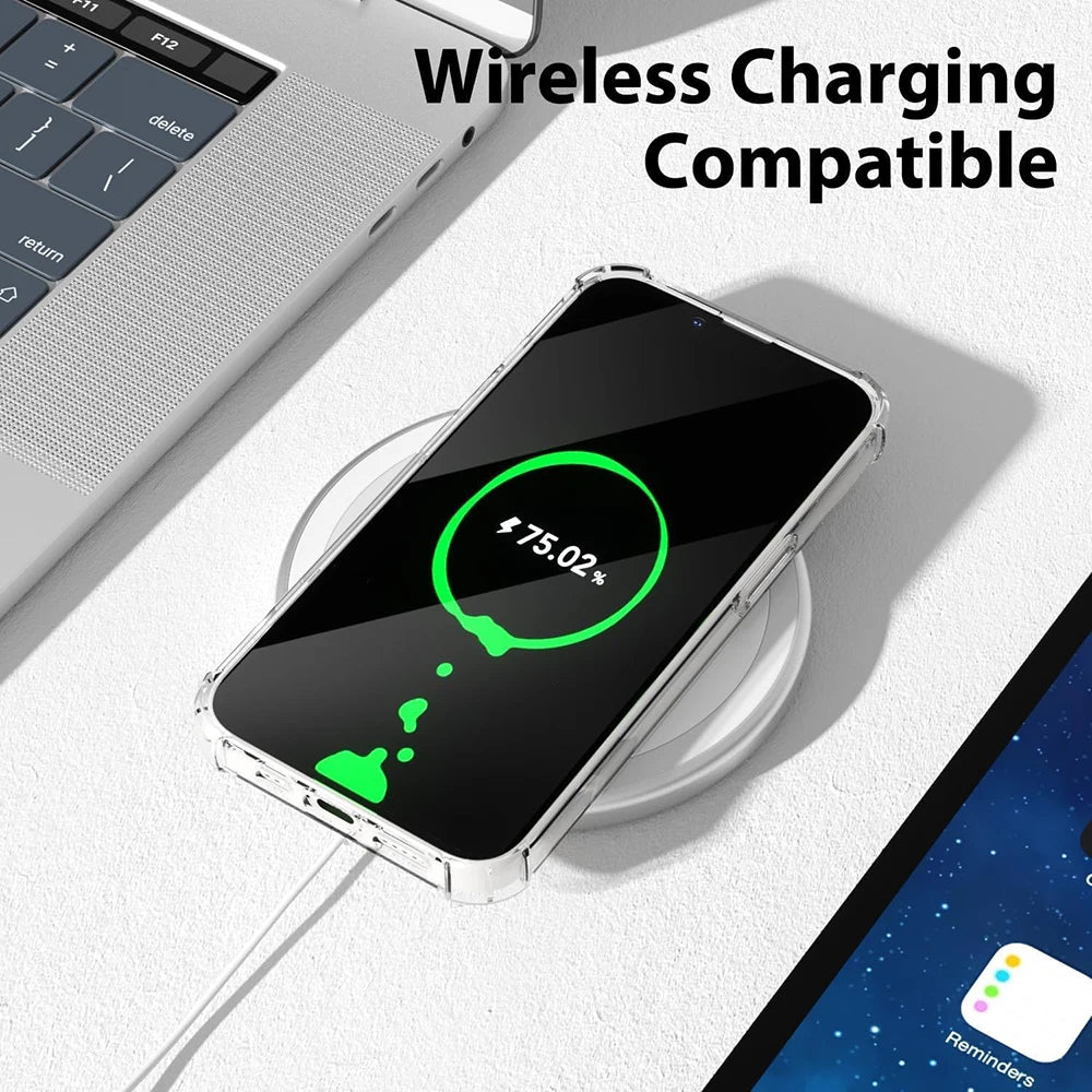 High Quality Shockproof Clear Silicone Case for iPhone