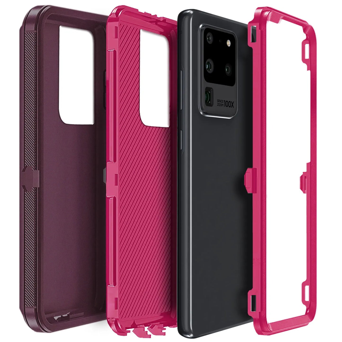 Rose Red Samsung Galaxy S20 Case