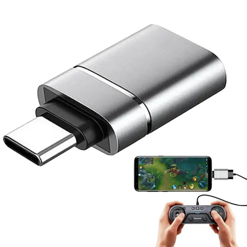 USB 3.0 To Type-C OTG Adapter 10Gb/s Plug And Play USB3.0 To USB C Female-Male USBA To USBC Converter Data Transmission