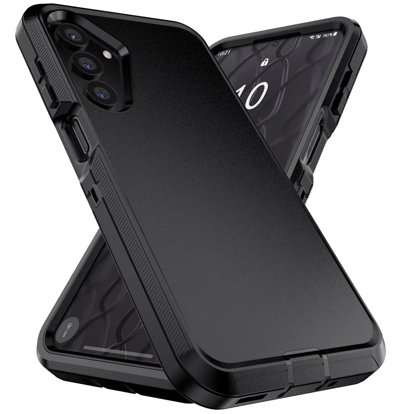 Black Heavy Duty Shockproof Samsung Galaxy A16 5G Case