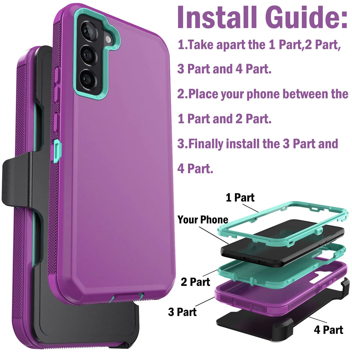 Samsung Galaxy S22 Series Shockproof Case