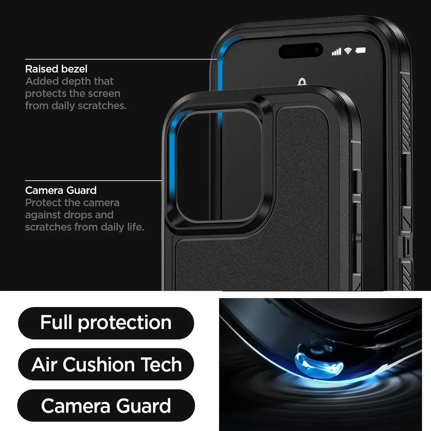 Black iPhone 13 Pro Max 5G Case