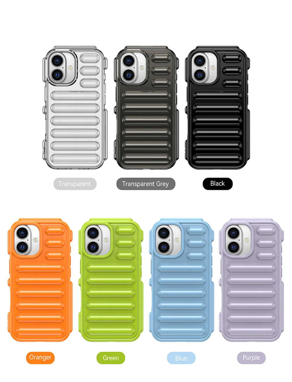 Air Cushion Capsule Shockproof iPhone Case