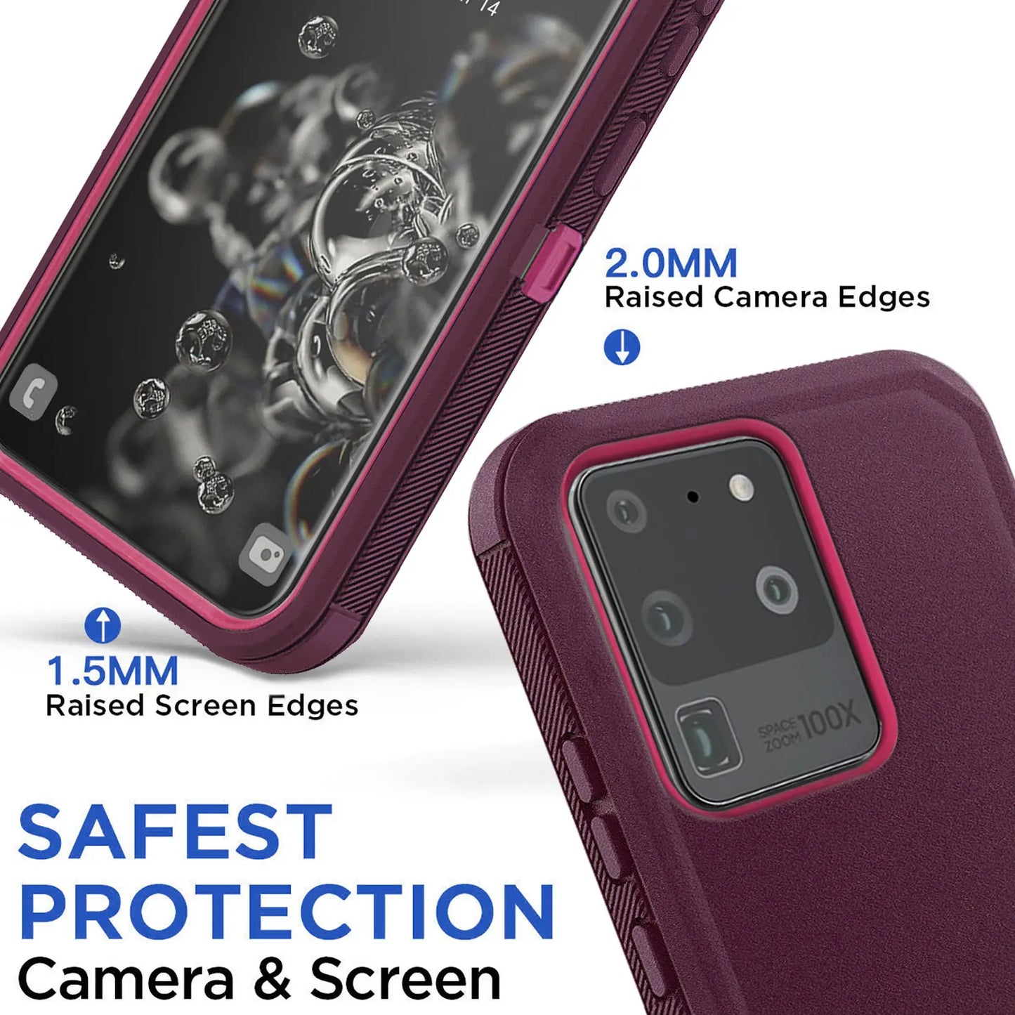 Rose Red Samsung Galaxy S20 Case