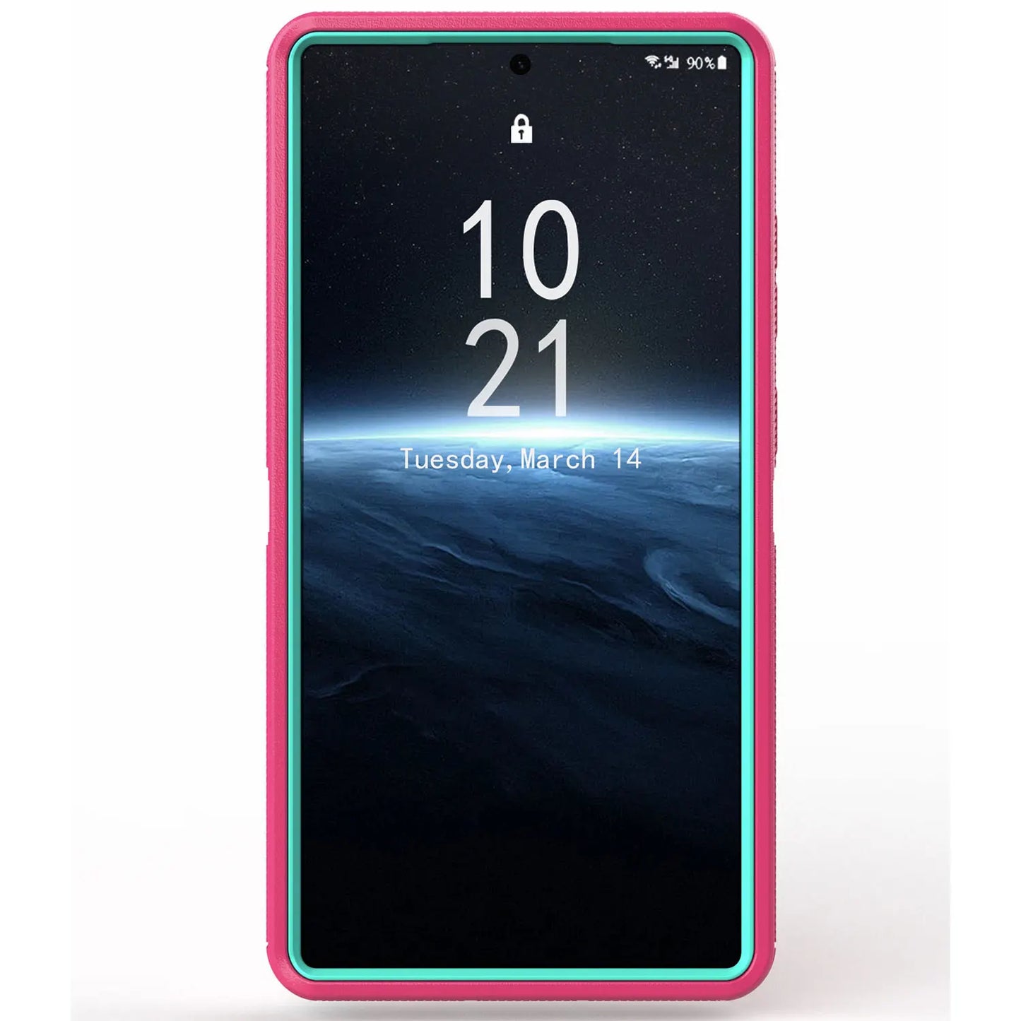 Multi-Layer Pink Samsung Galaxy S24 Case Protector