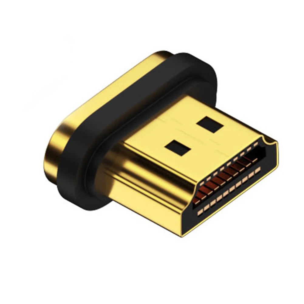 8K@60Hz HDMI-Compatible Magnetic Extension Adapter – 48Gbps Fast Charging & Data Converter, Male to Female