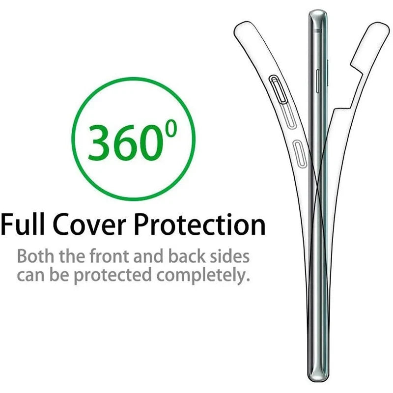 Premium Clear 360 Full Wrap Phone Case