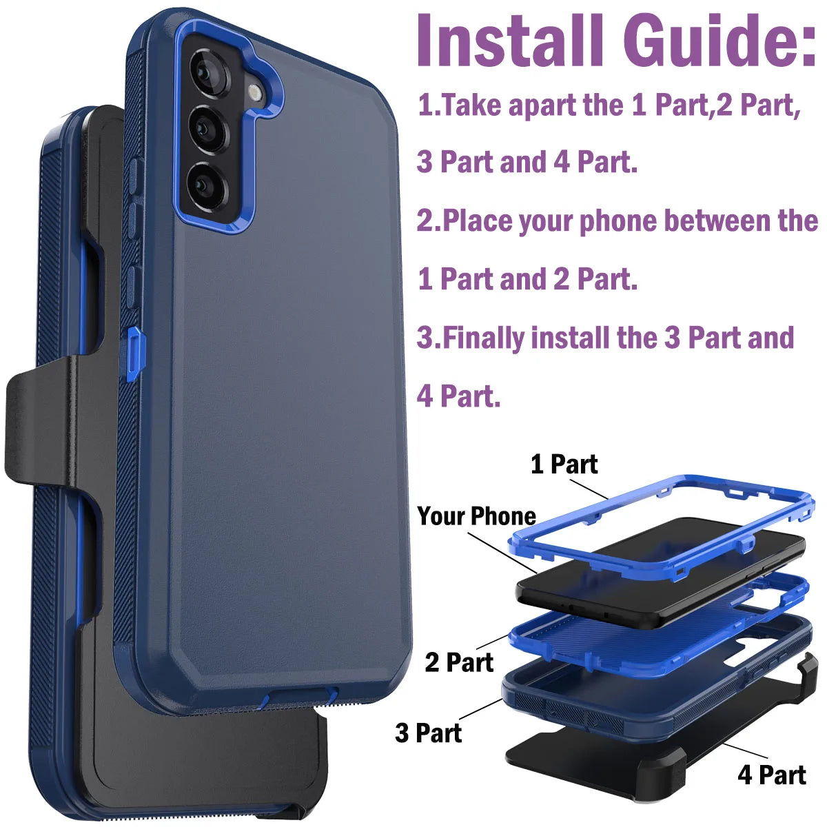 Samsung Galaxy S22 Series Shockproof Case