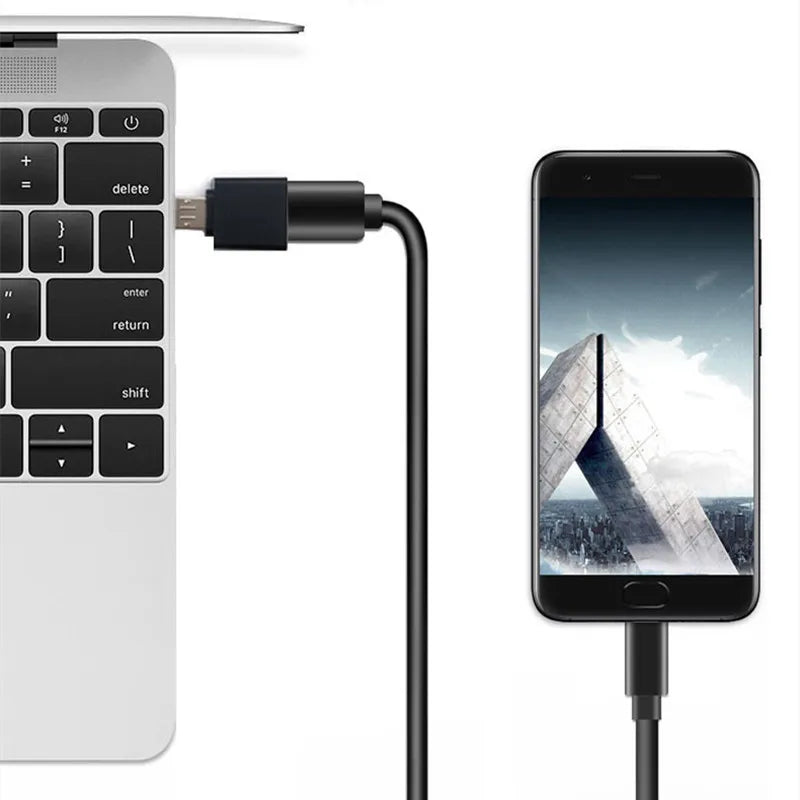 Universal Micro USB / Type-C to USB 2.0 OTG Adapter – 1/2/5 Pack for Phones, Tablets, PCs, OTG Converter Connector