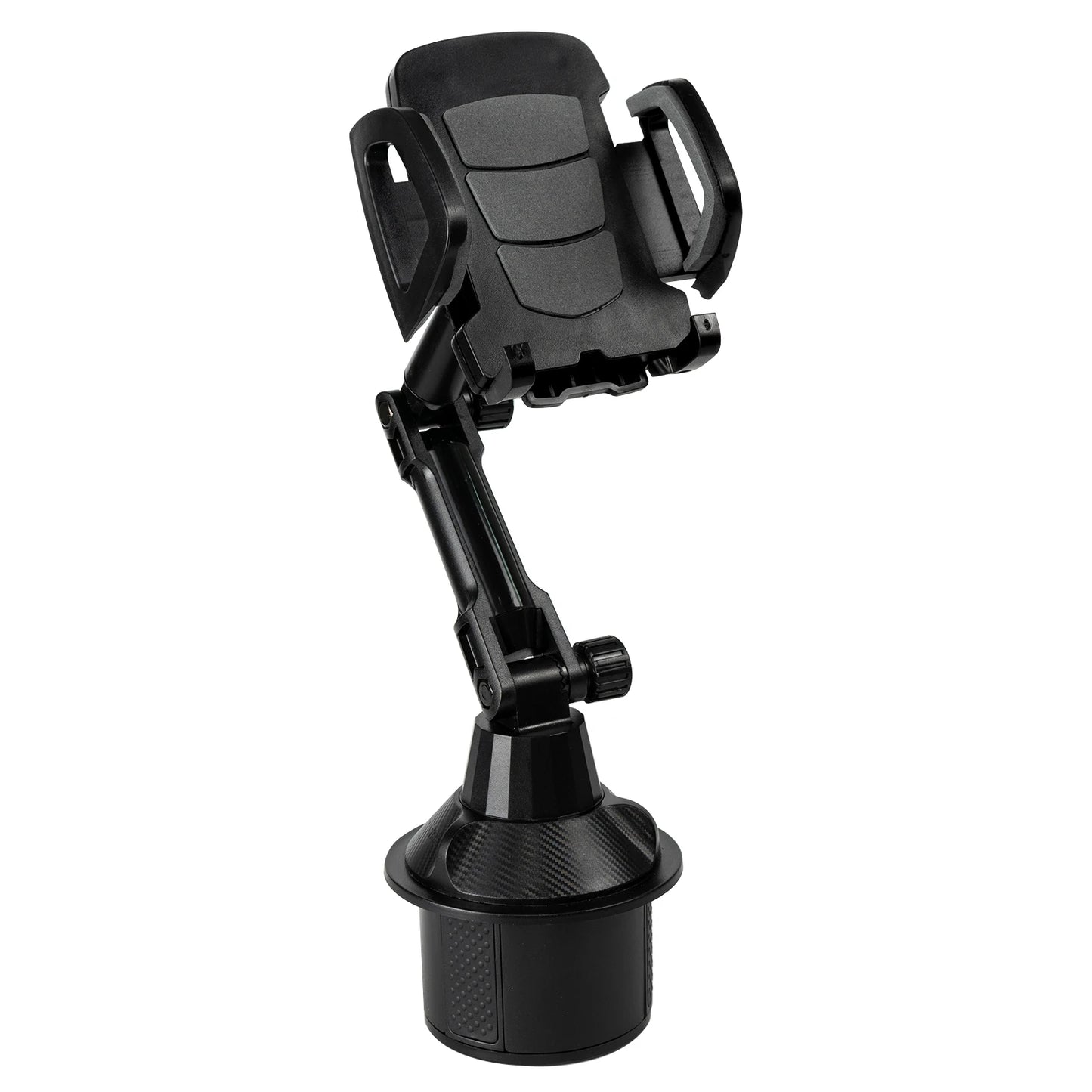 Universal 360° Car Phone & Cup Holder Stand – Support for Smartphones, Bottles, Long Mount, In-Car Mobile Bracket Accessories
