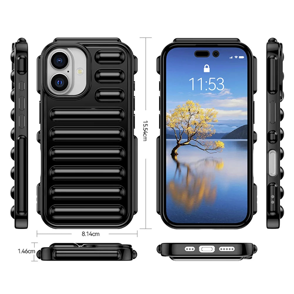 Air Cushion Capsule Shockproof iPhone Case