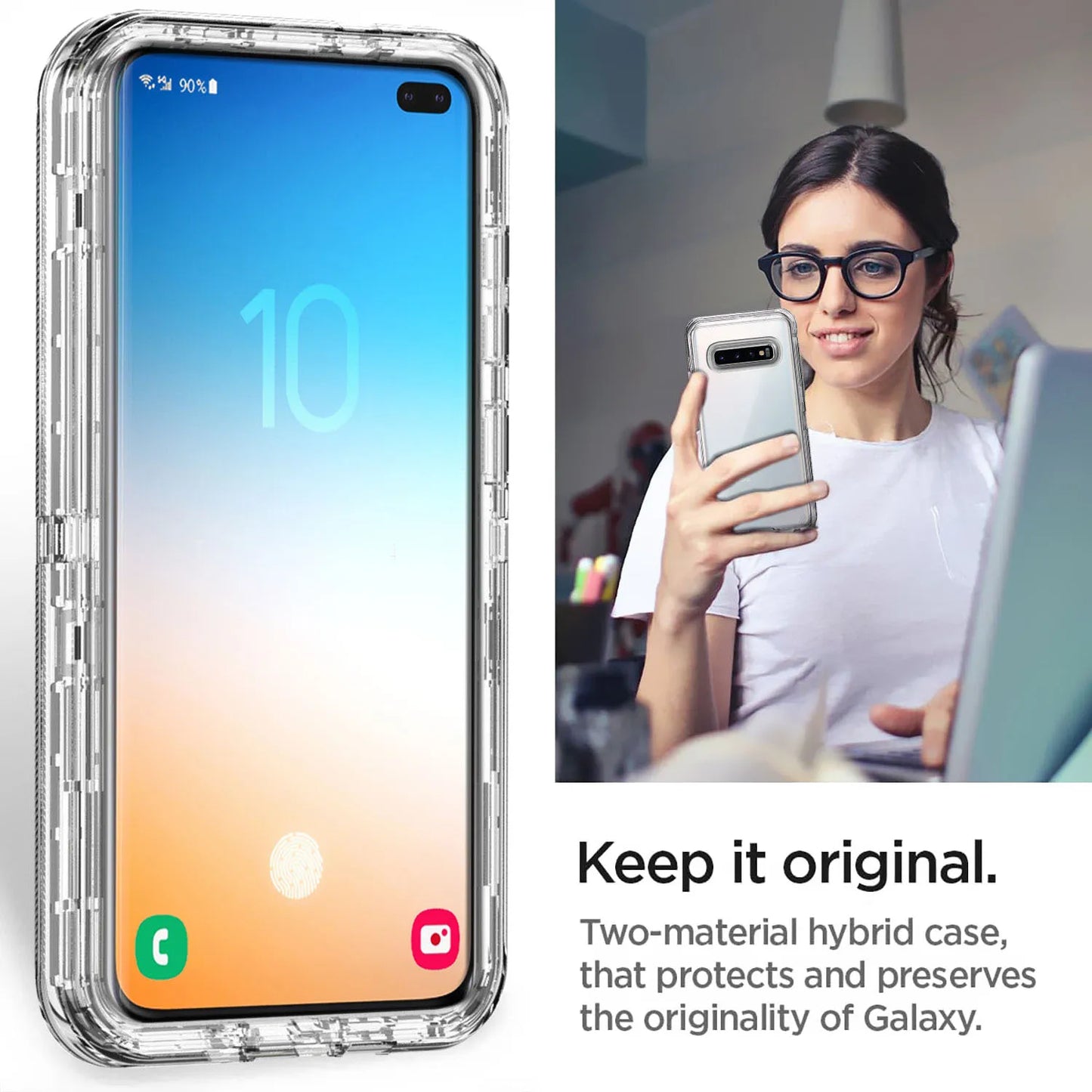 Transparent Samsung Galaxy S10 Series Case