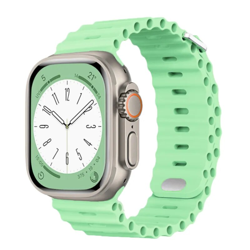 Ocean Style Apple Watch Bracelet Strap for iWatch Ultra, SE, and Series 1 to 10