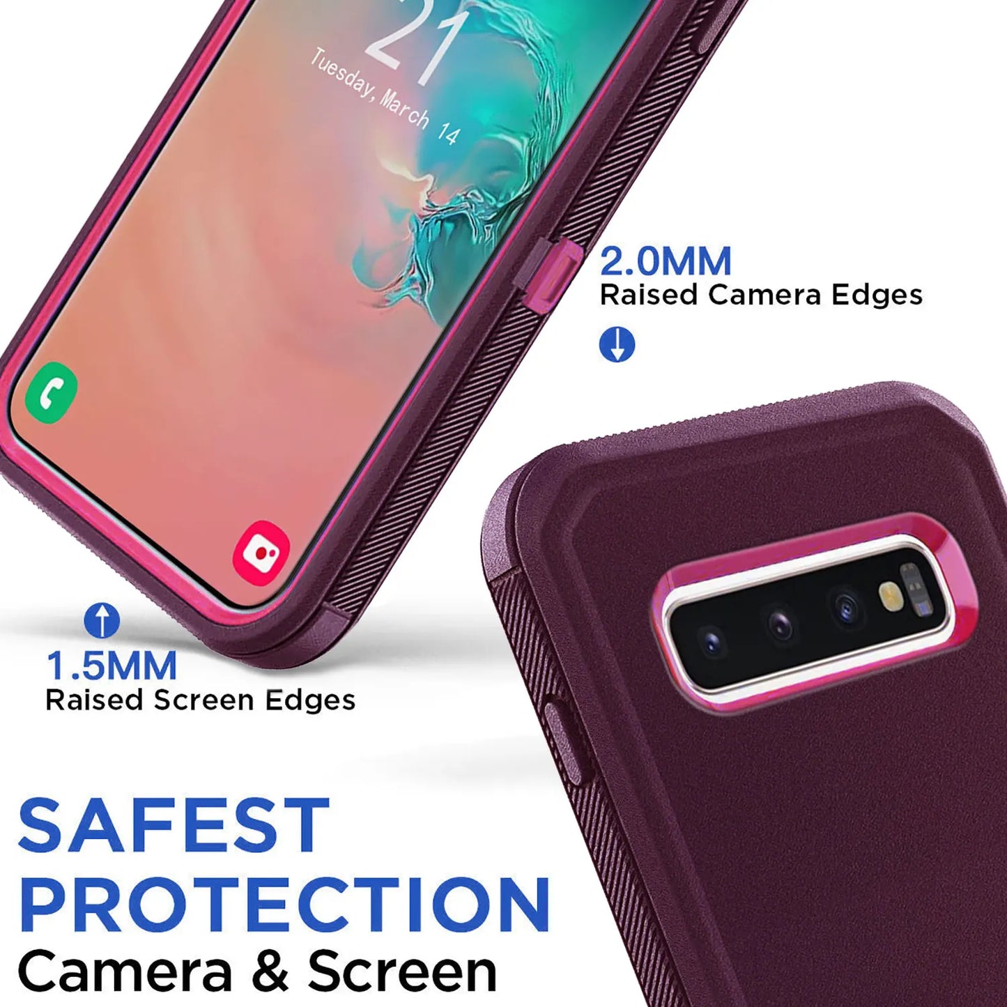 Red Samsung Galaxy S10 Series Case