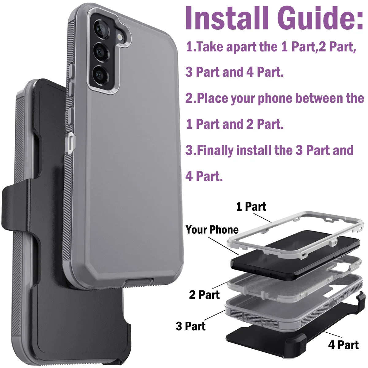 Samsung Galaxy S22 Series Shockproof Case