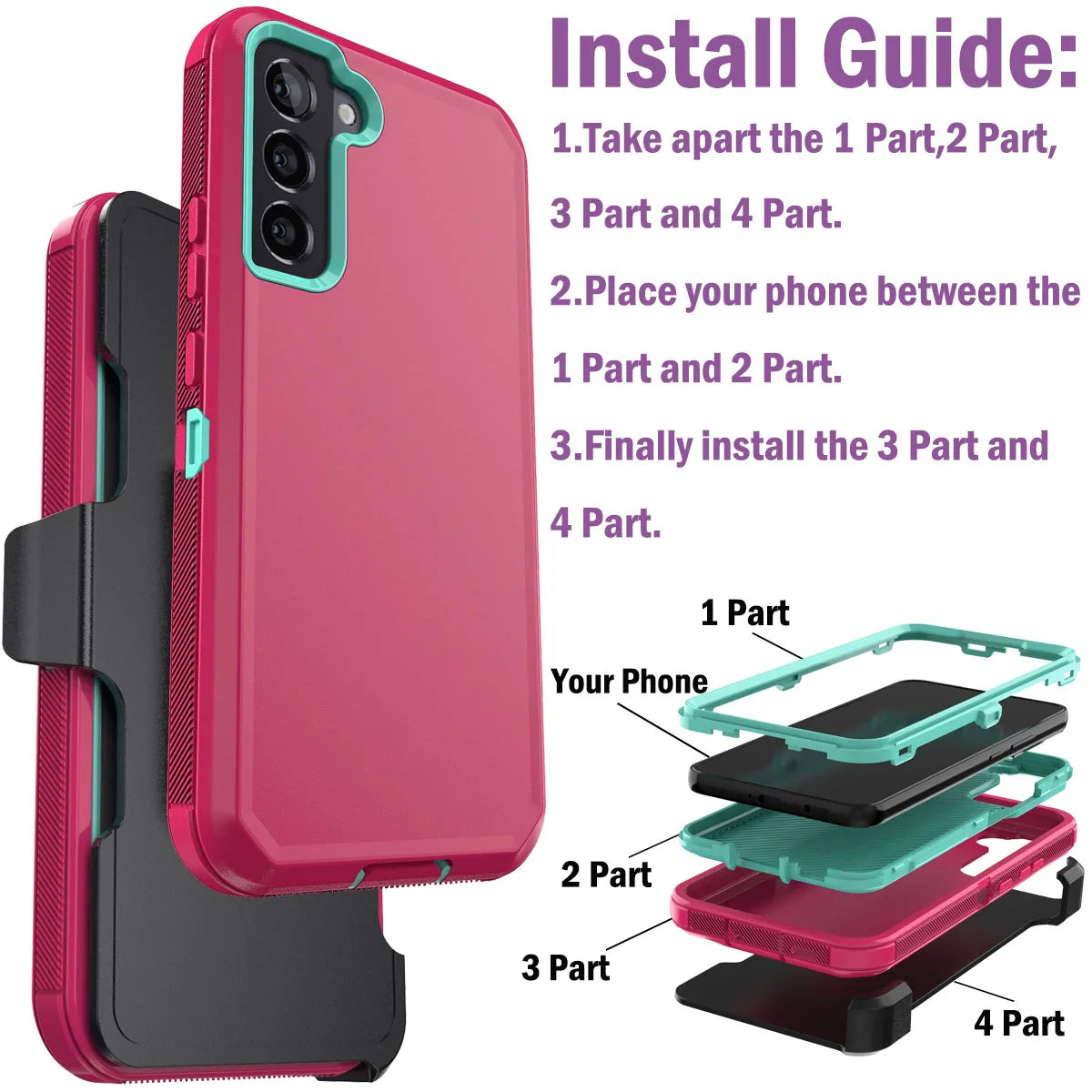 Samsung Galaxy S22 Series Shockproof Case