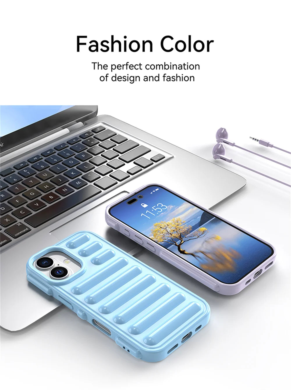 Air Cushion Capsule Shockproof iPhone Case