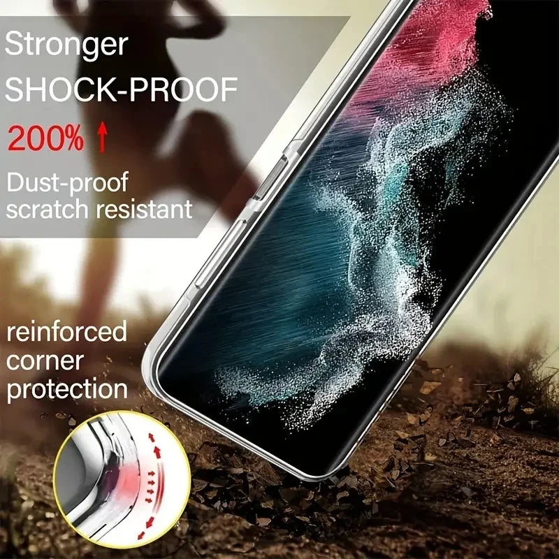 Premium Clear 360 Full Wrap Phone Case