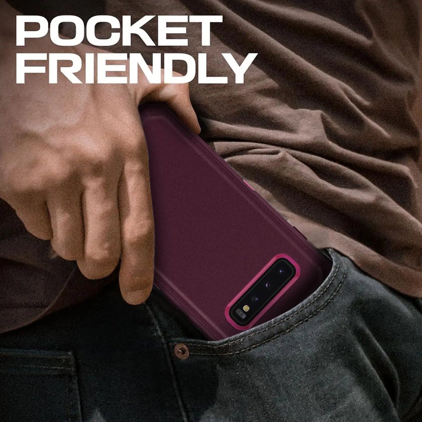 Red Samsung Galaxy S10 Series Case