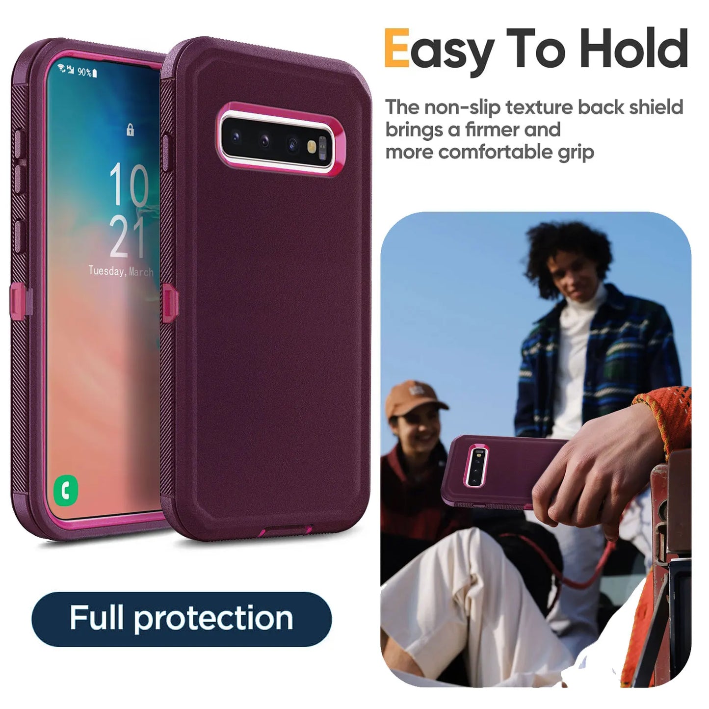 Red Samsung Galaxy S10 Series Case