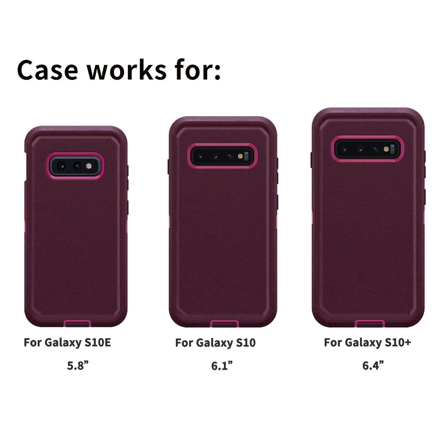 Red Samsung Galaxy S10 Series Case