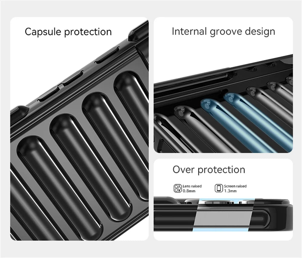 Air Cushion Capsule Shockproof iPhone Case