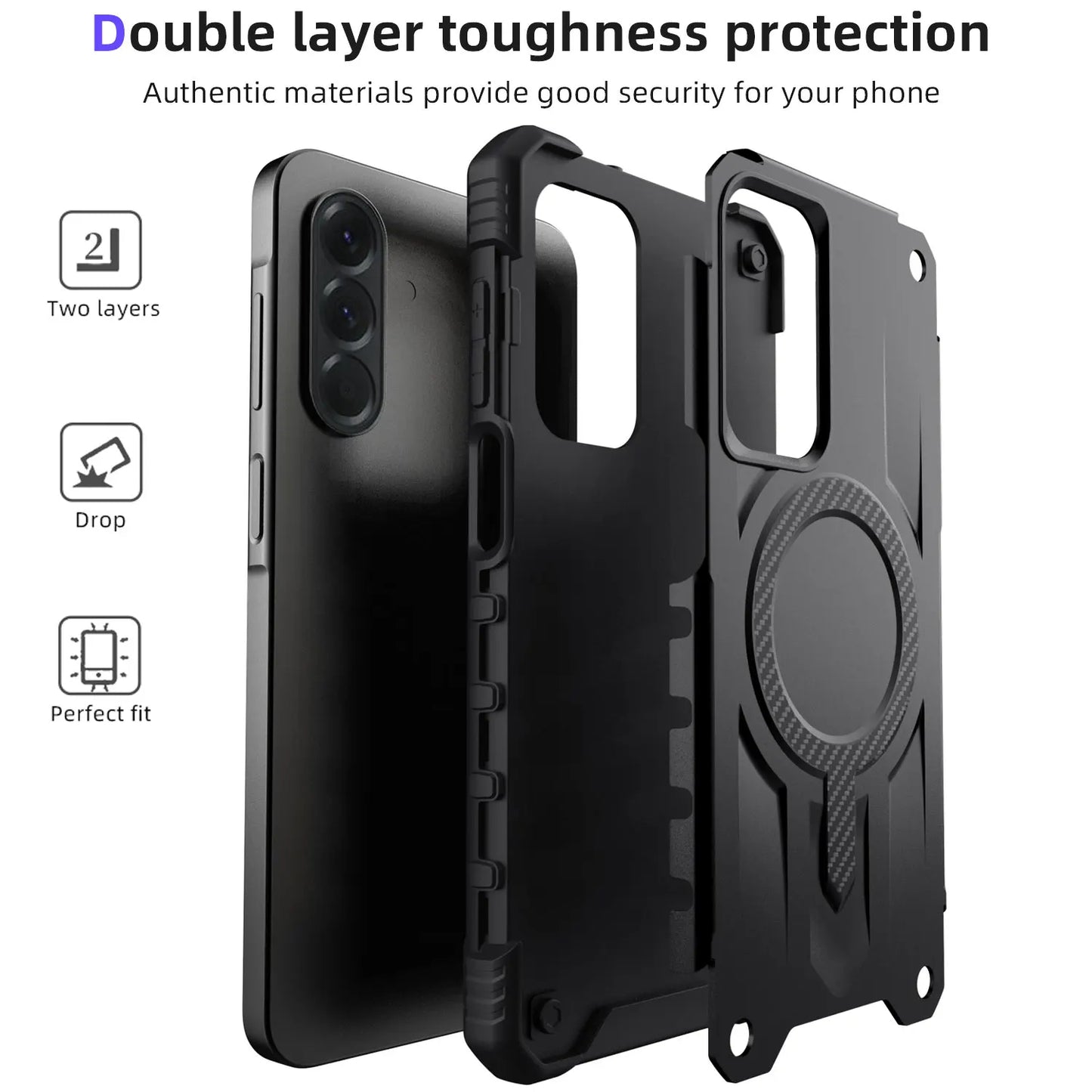 Rugged Samsung Galaxy A15/A16/A26 Case