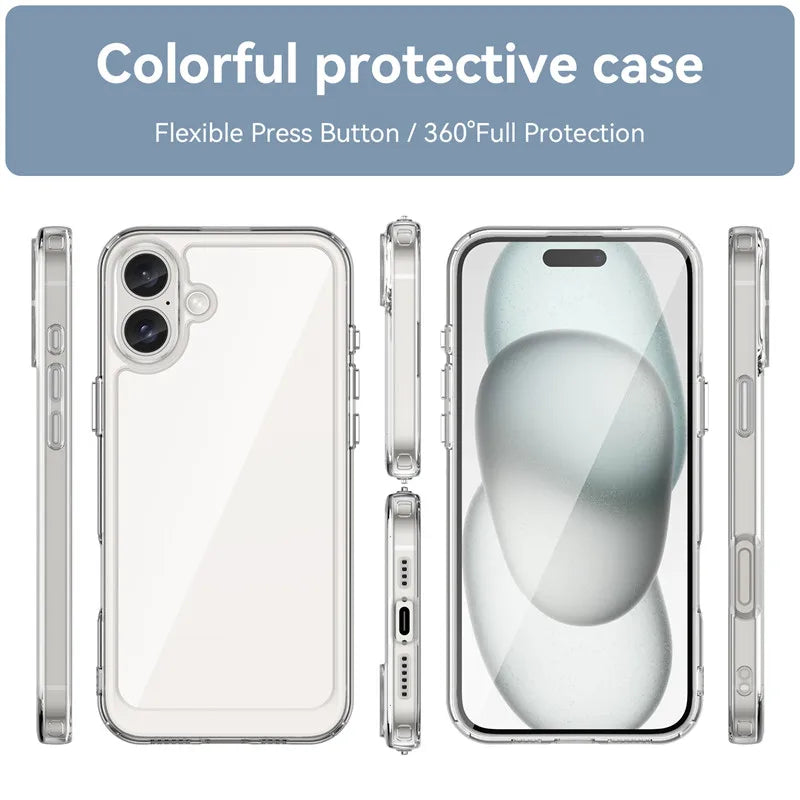 Premium iPhone 16 Plus Pro Max Stylish Protective Cover