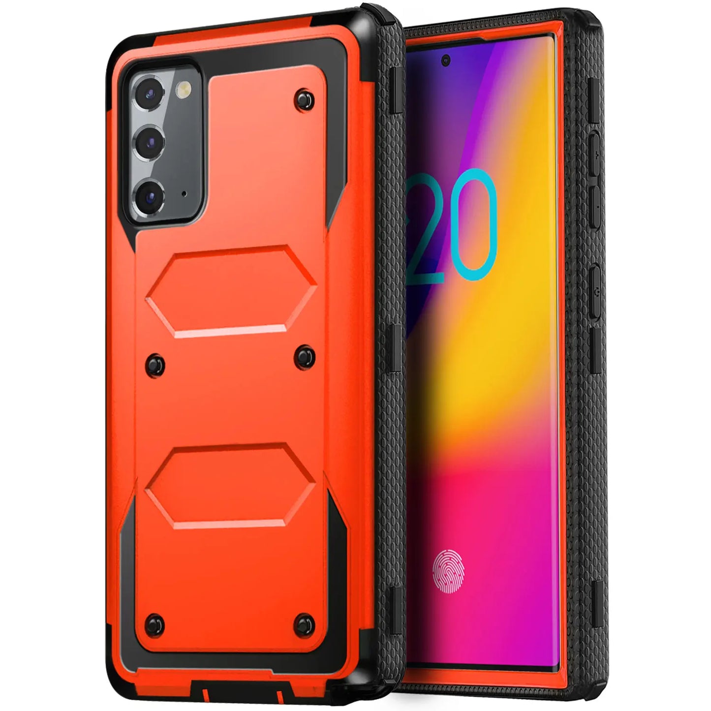 Orange Samsung Galaxy Note 20 / Note 20 Ultra 5G Shockproof Heavy Duty Case