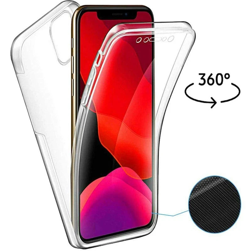 Premium Clear 360 Full Wrap Phone Case