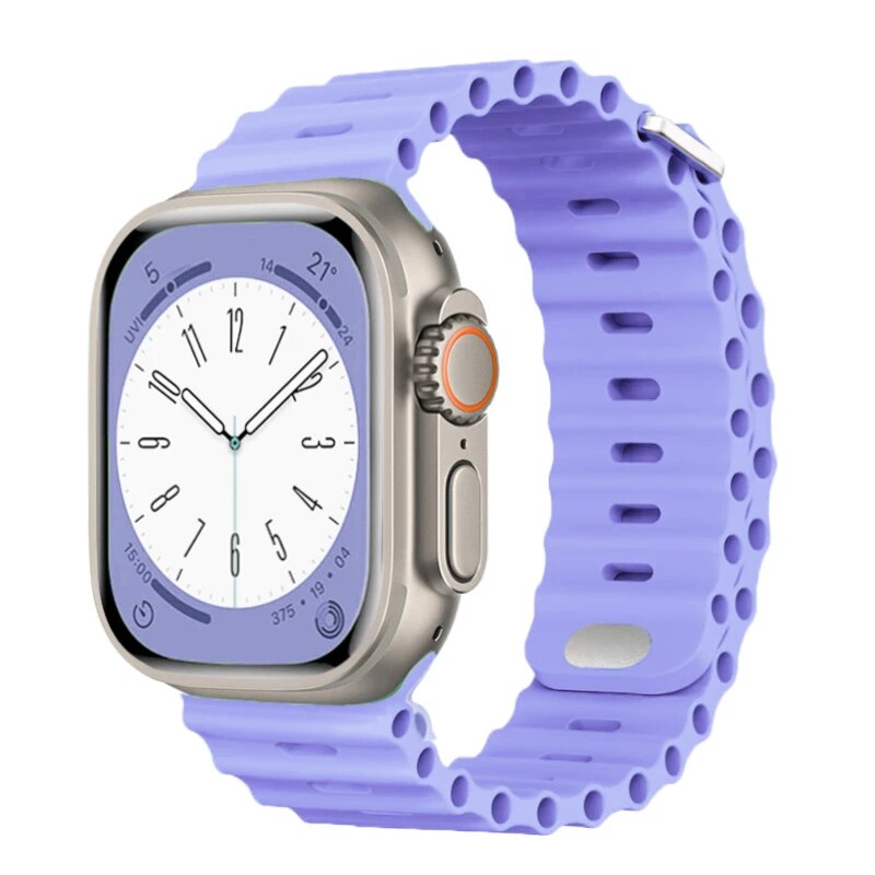 Ocean Style Apple Watch Bracelet Strap for iWatch Ultra, SE, and Series 1 to 10