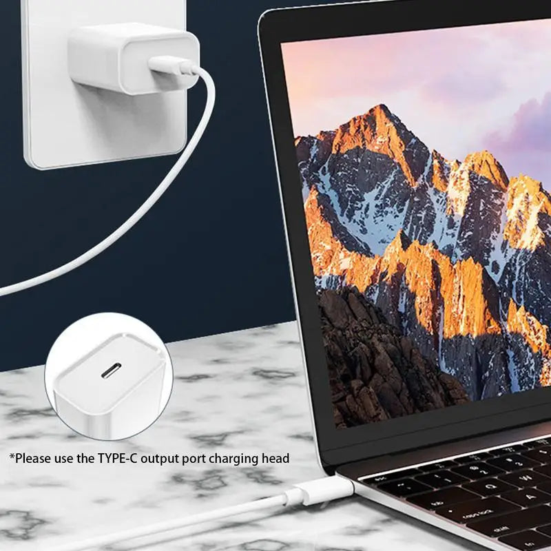 USB-C to USB-C Fast Charging Cable – 120W, 6A, Dual Type-C Connectors for Laptops, Tablets, Phones