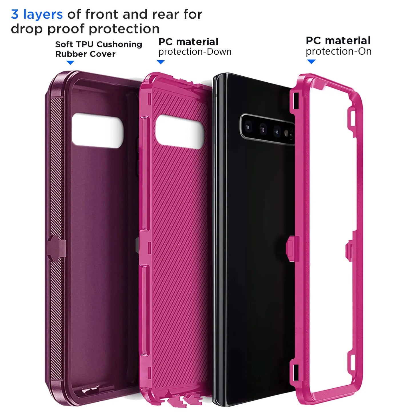 Red Samsung Galaxy S10 Series Case