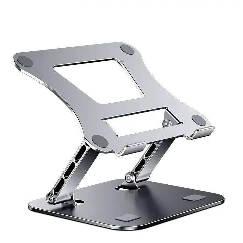 Adjustable Aluminum Alloy Phone & Tablet Stand – Portable Folding Cooling Stand for Laptops up to 17", MacBook, iPad, Asus