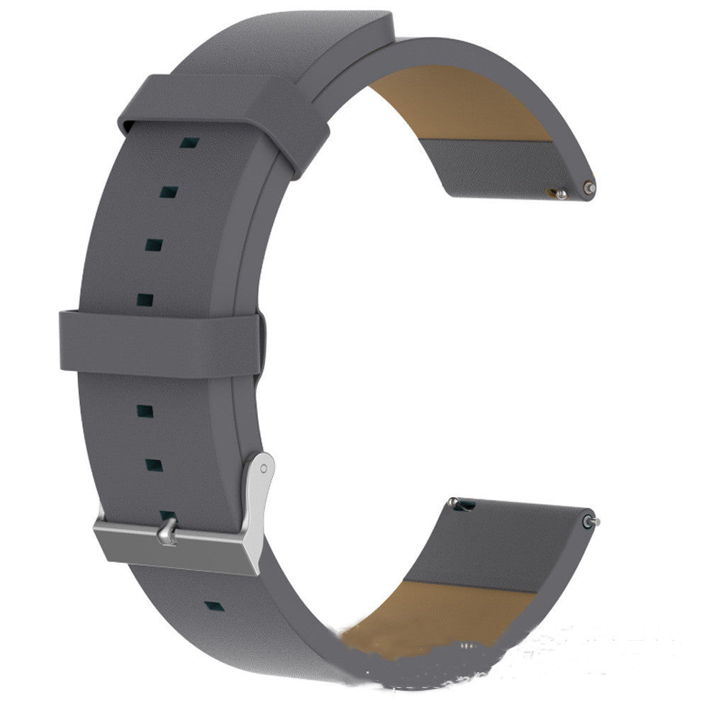 Premium Cowhide Leather Strap for Versa 2 Smart Watch | First Layer Durability