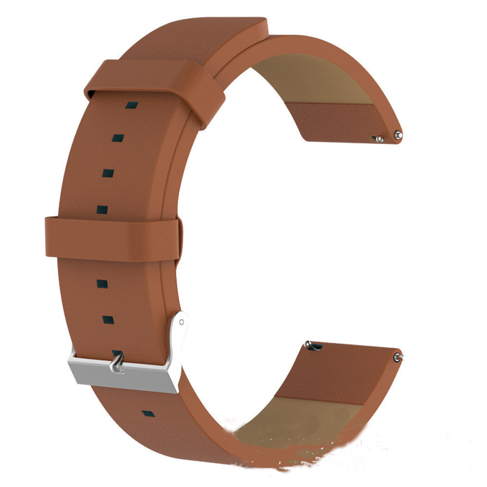 Premium Cowhide Leather Strap for Versa 2 Smart Watch | First Layer Durability