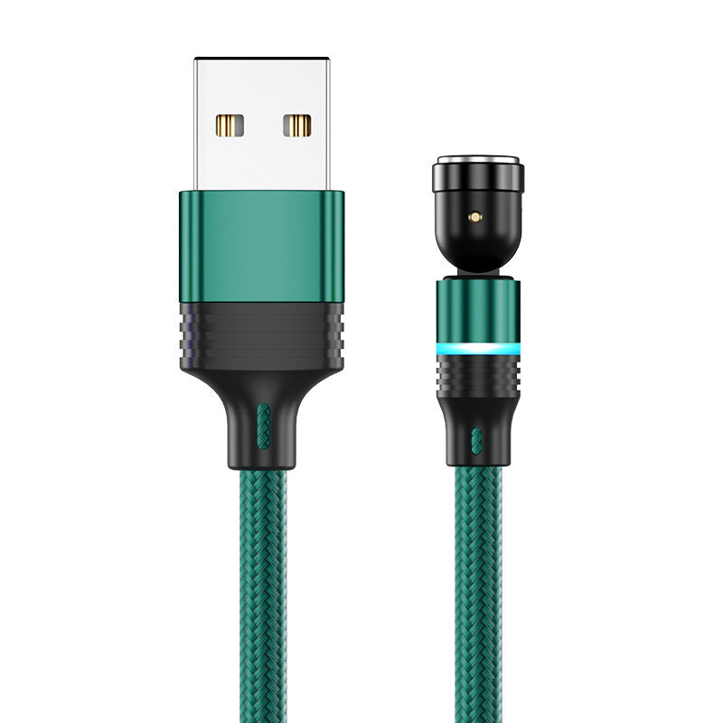 540° Rotating Magnetic USB Type-C Charging Cable for Android Devices