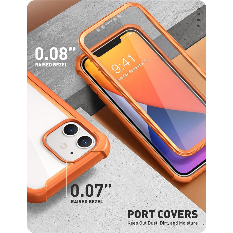 Full-Body Rugged Clear Bumper Case Protector